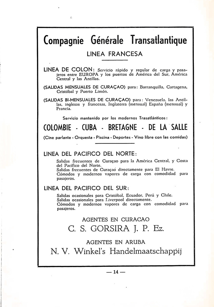 Almanaque de Curacao - 1940 - New Page