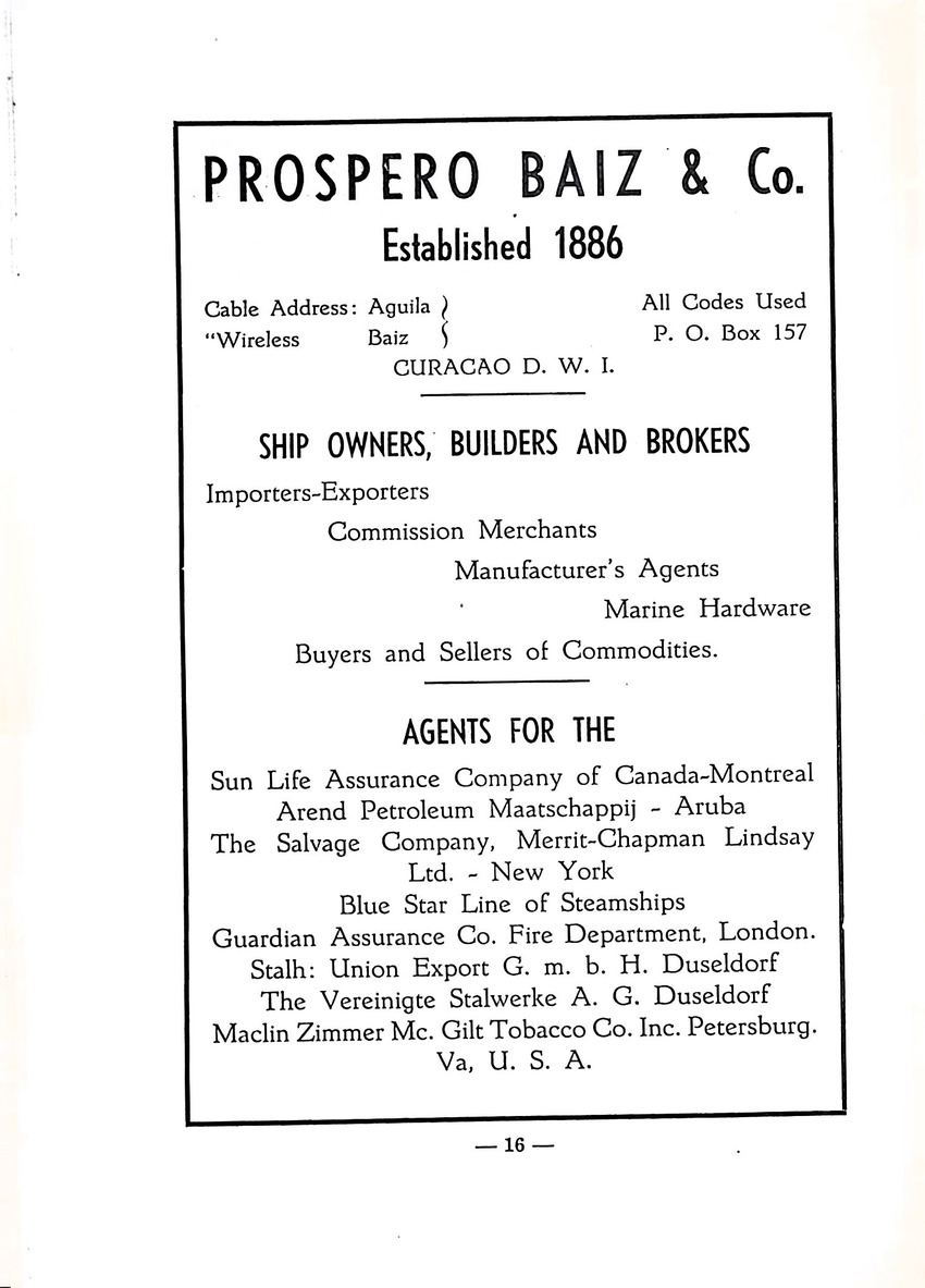 Almanaque de Curacao - 1940 - New Page