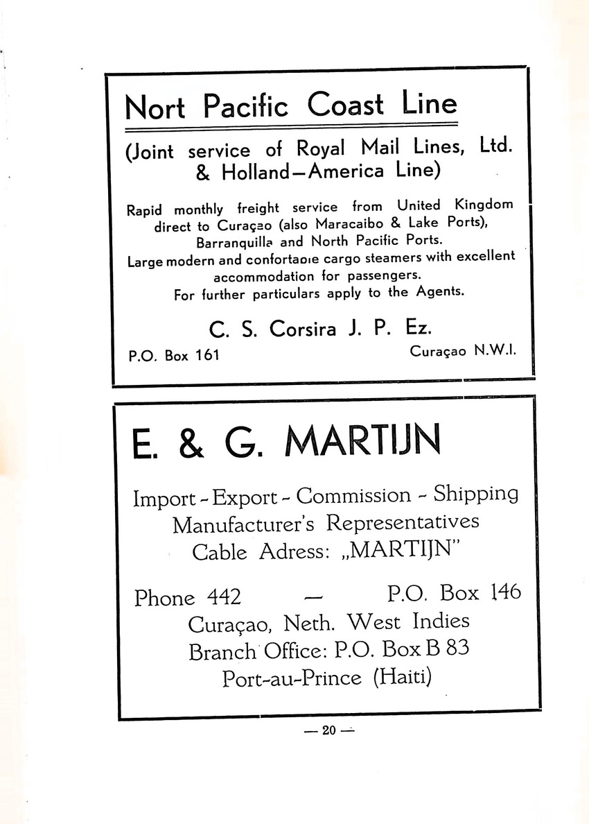 Almanaque de Curacao - 1940 - New Page
