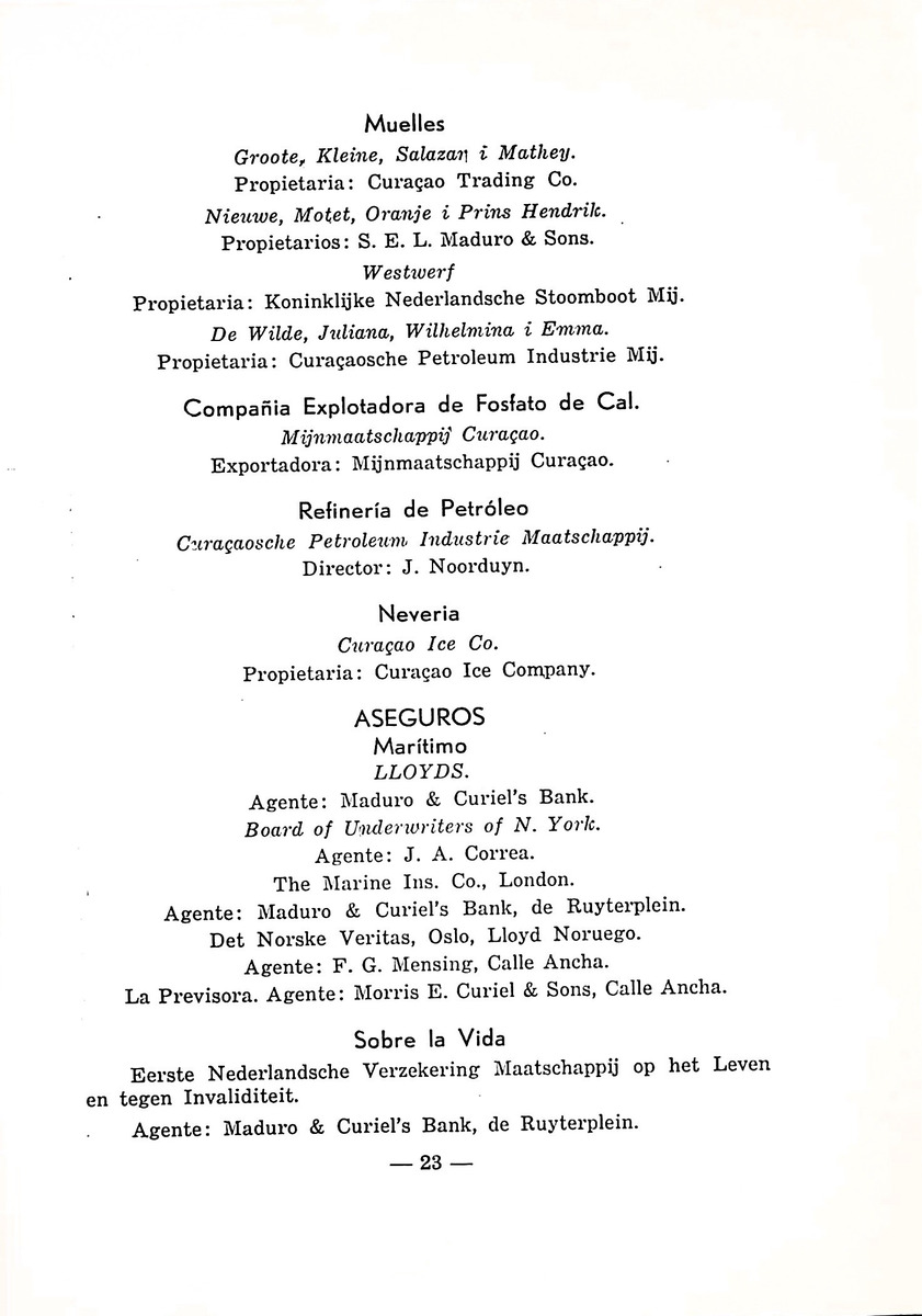 Almanaque de Curacao - 1940 - New Page