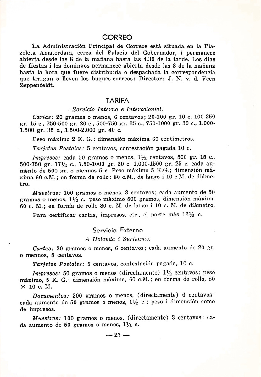 Almanaque de Curacao - 1940 - New Page