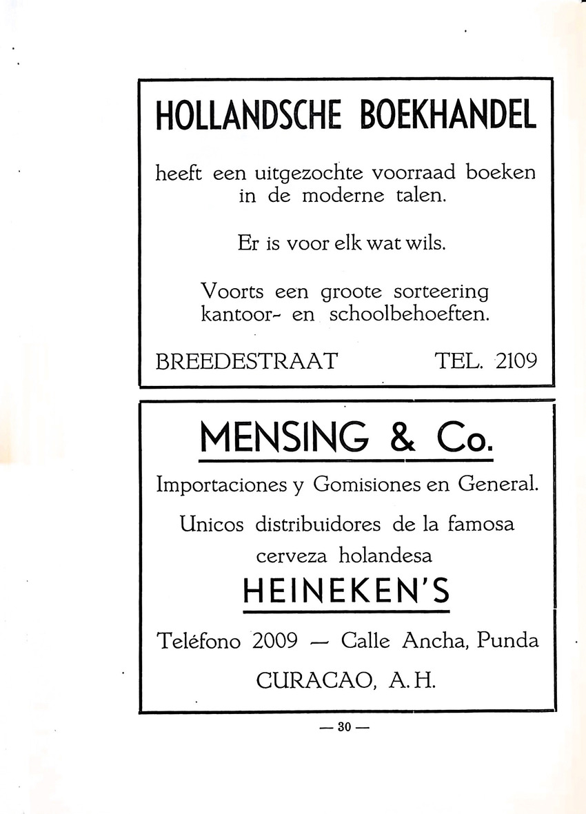 Almanaque de Curacao - 1940 - New Page