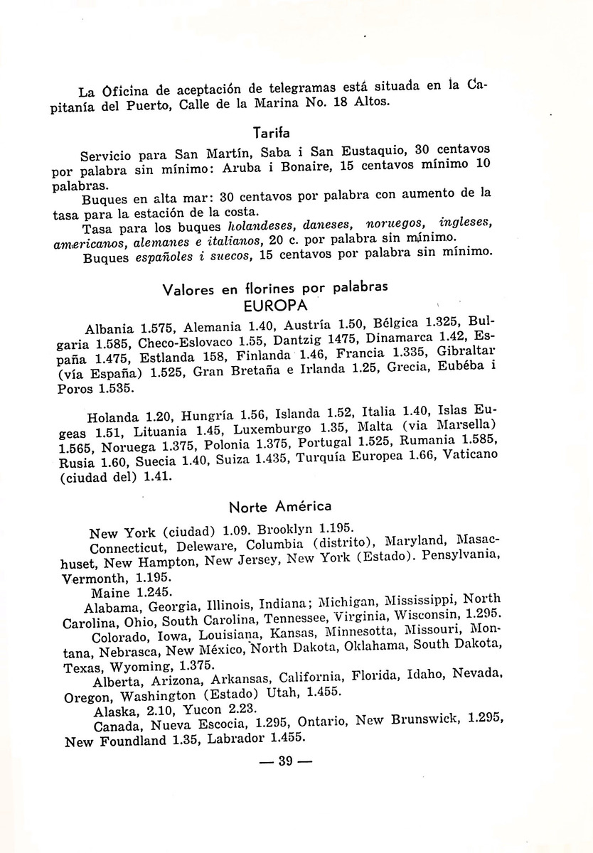 Almanaque de Curacao - 1940 - New Page