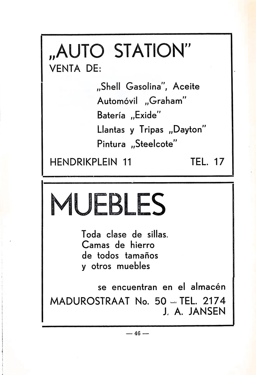Almanaque de Curacao - 1940 - New Page