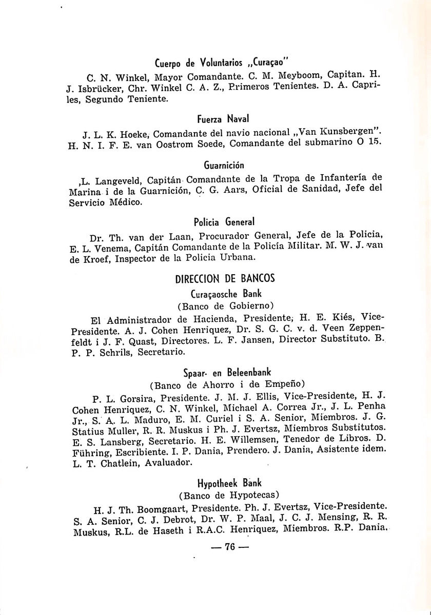 Almanaque de Curacao - 1940 - New Page