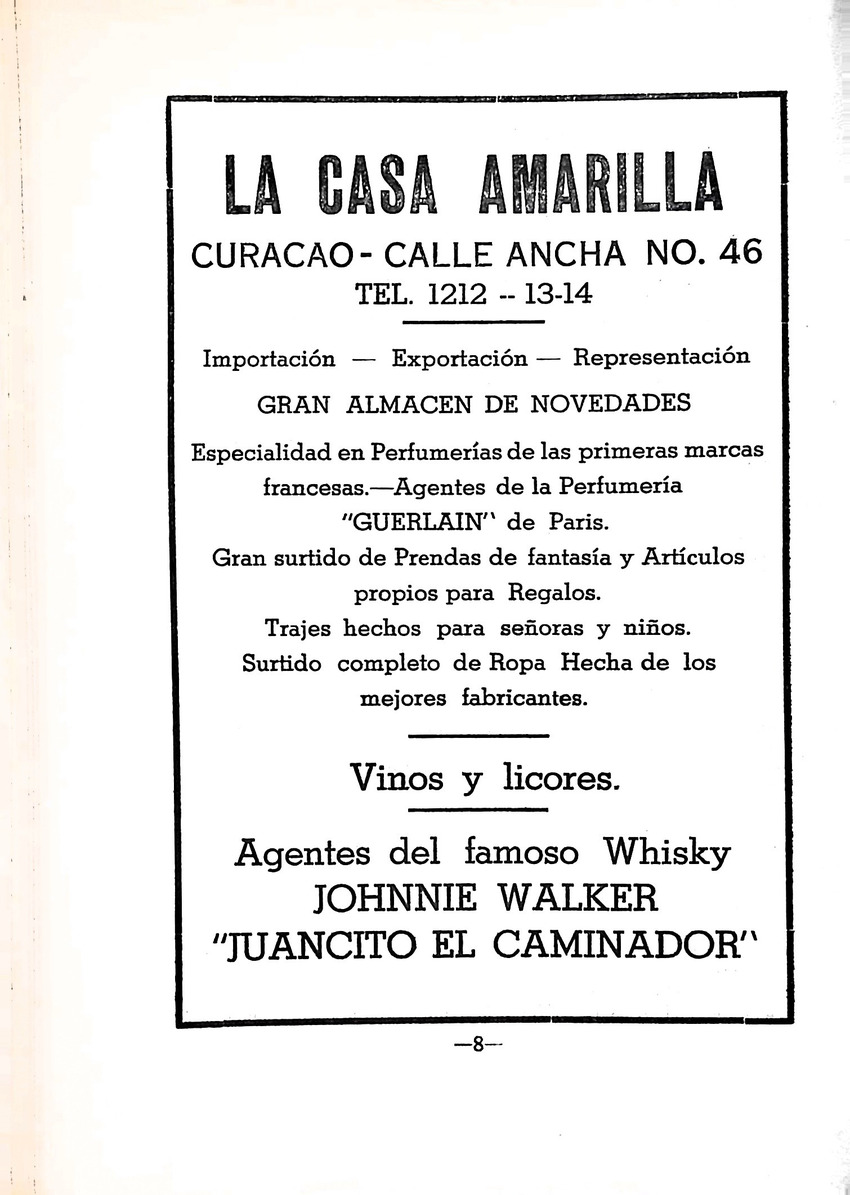 Almanaque de Curacao - 1941 - New Page
