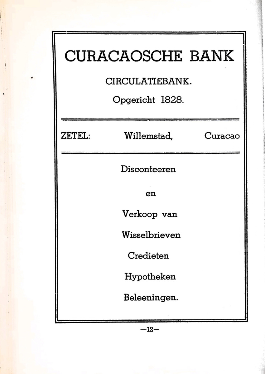 Almanaque de Curacao - 1941 - New Page