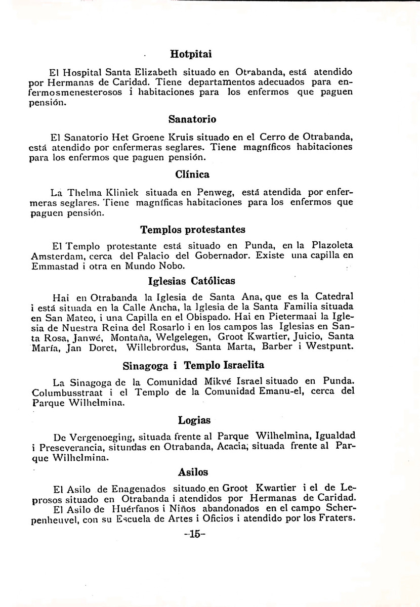 Almanaque de Curacao - 1941 - New Page