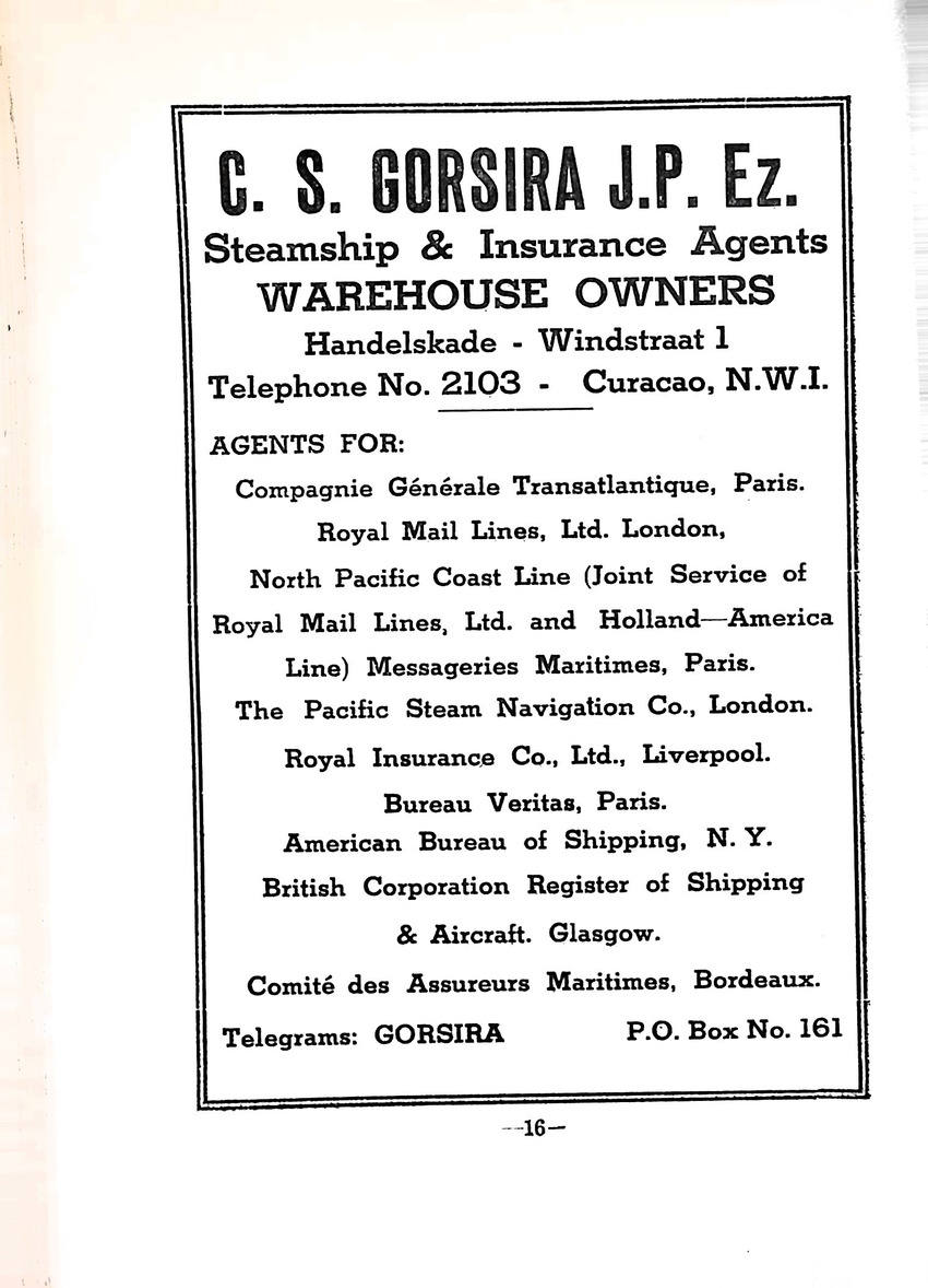 Almanaque de Curacao - 1941 - New Page