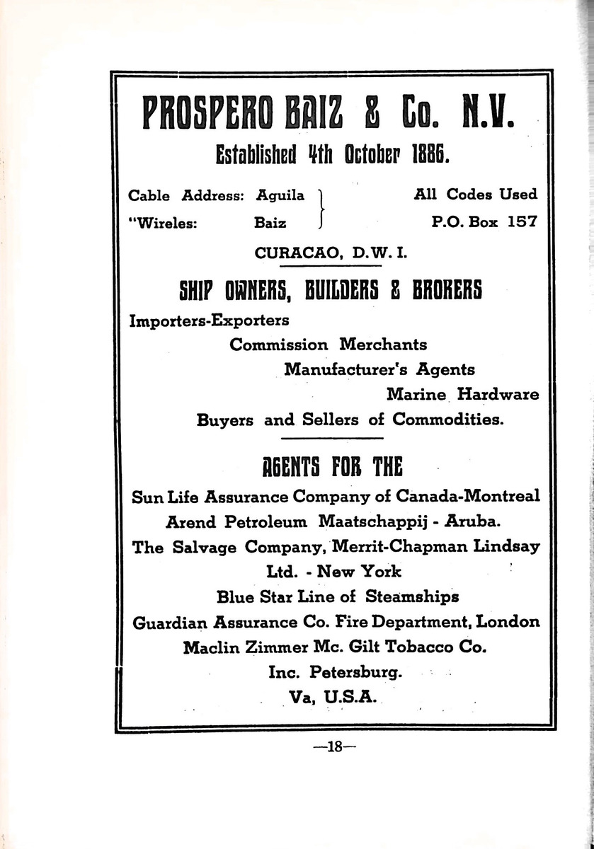 Almanaque de Curacao - 1941 - New Page