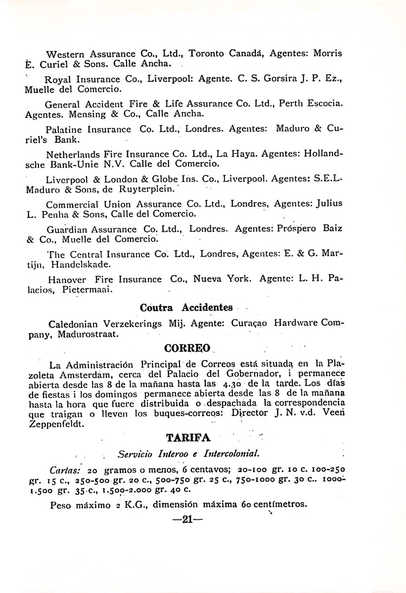 Almanaque de Curacao - 1941 - New Page