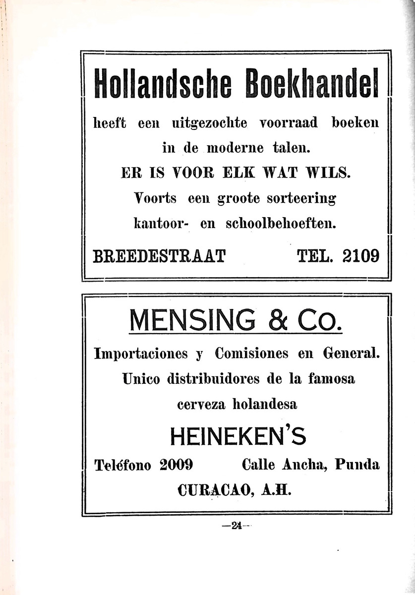 Almanaque de Curacao - 1941 - New Page