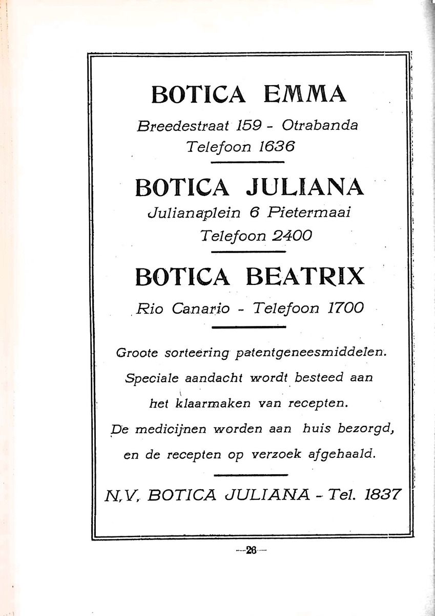 Almanaque de Curacao - 1941 - New Page