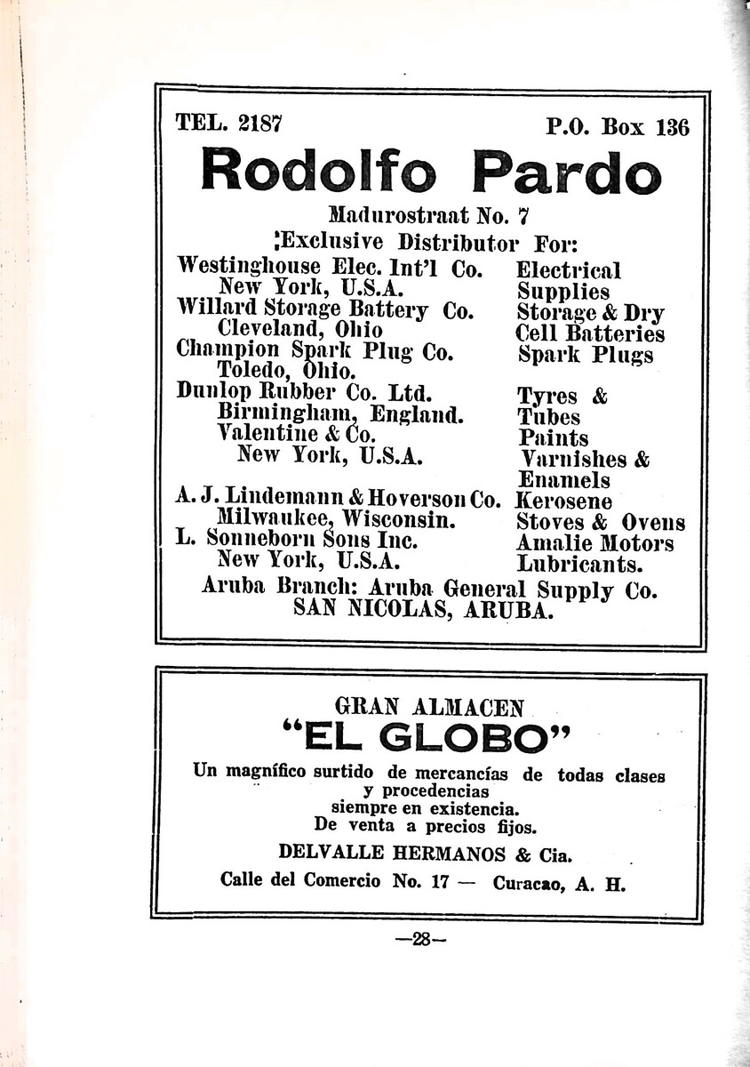 Almanaque de Curacao - 1941 - New Page
