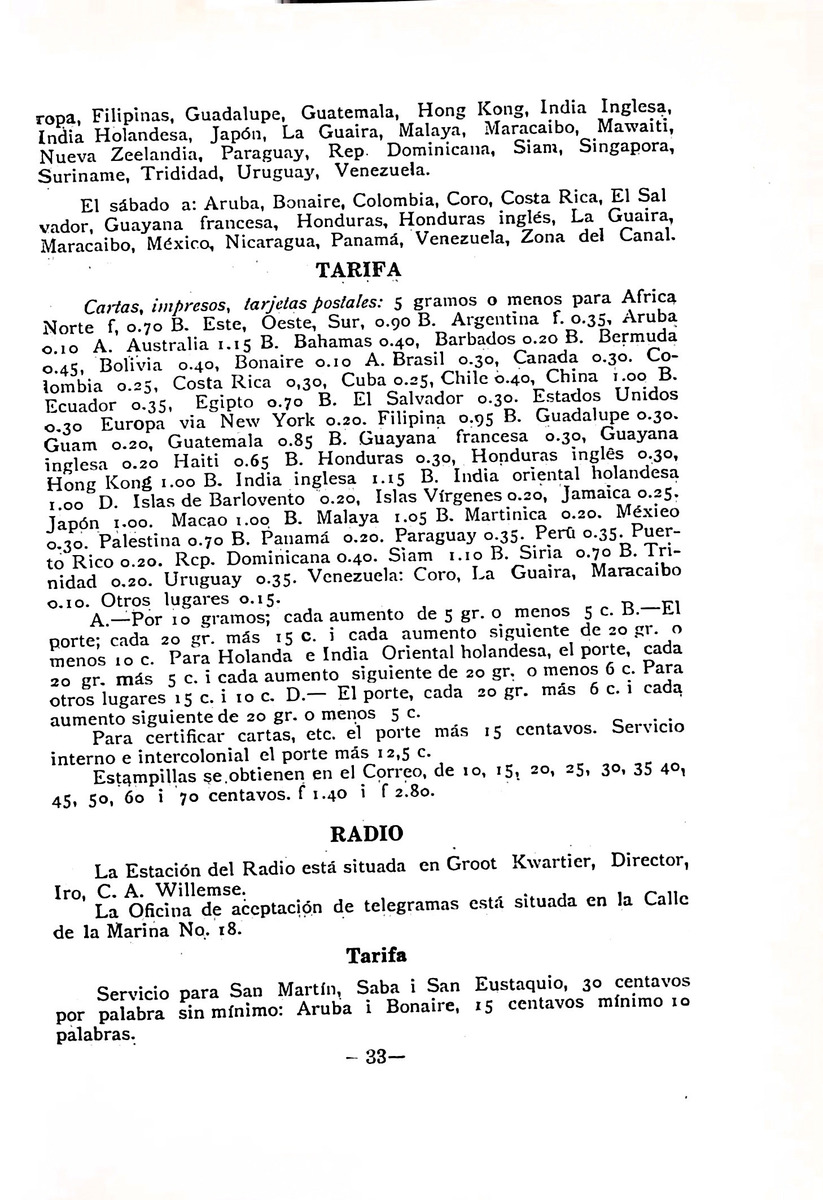 Almanaque de Curacao - 1941 - New Page