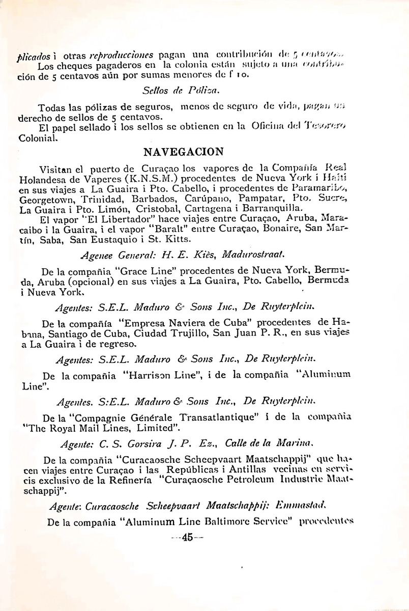Almanaque de Curacao - 1941 - New Page