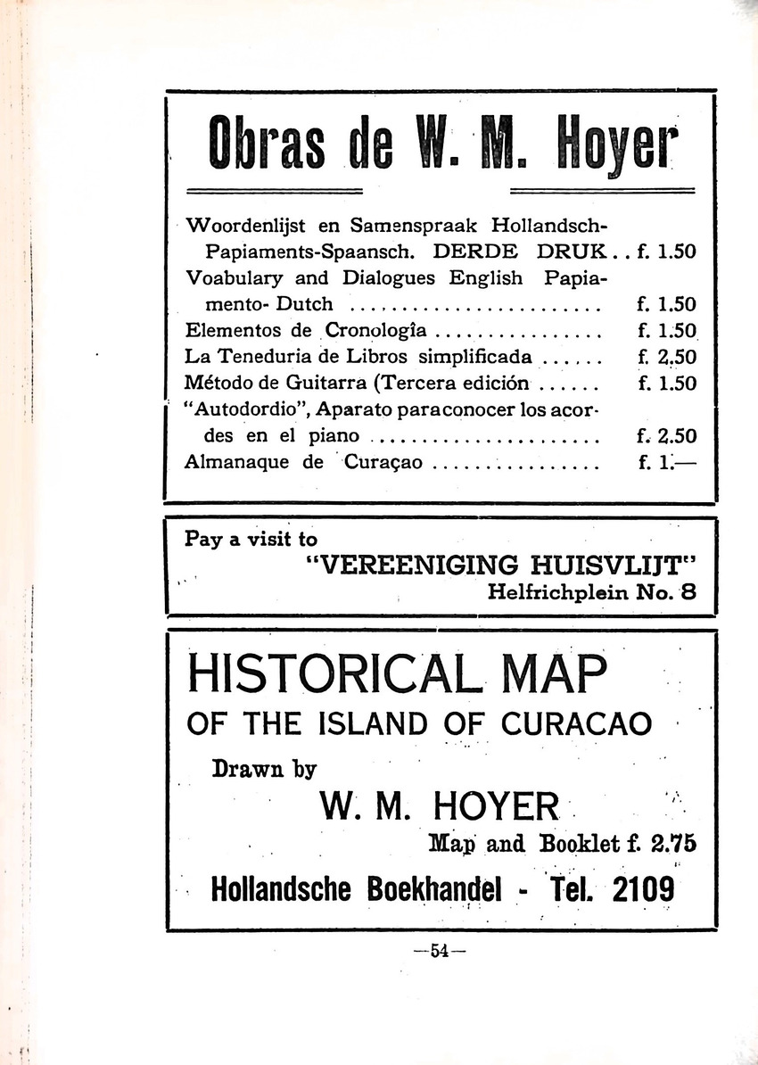 Almanaque de Curacao - 1941 - New Page