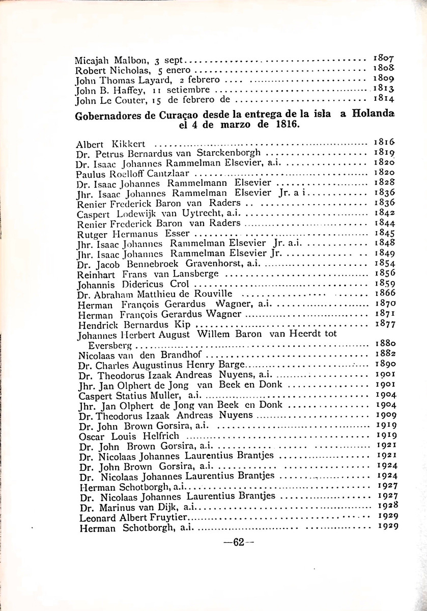 Almanaque de Curacao - 1941 - New Page