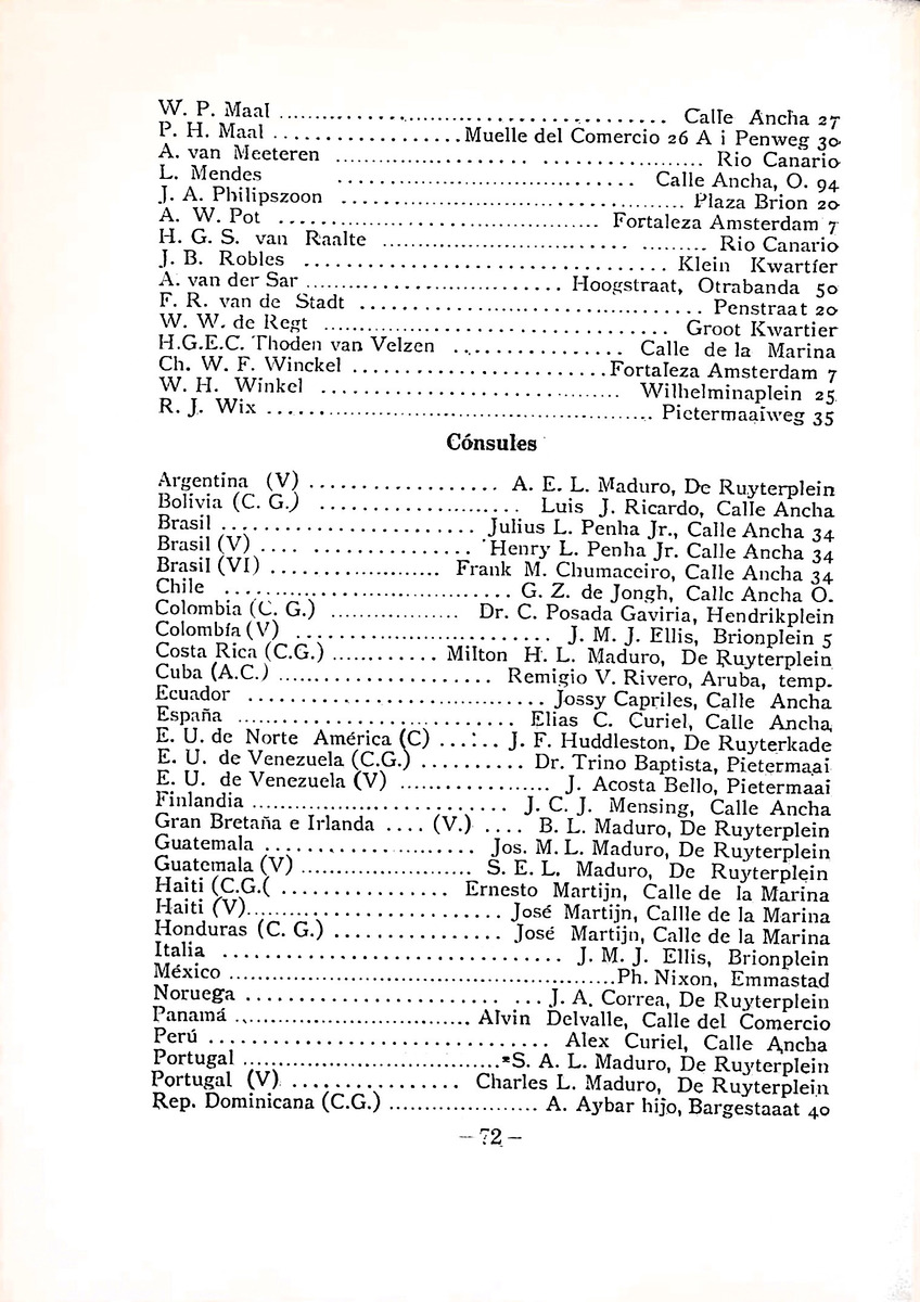 Almanaque de Curacao - 1941 - New Page