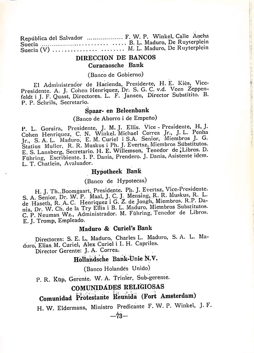 Almanaque de Curacao - 1941 - New Page