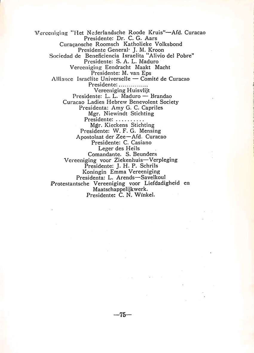 Almanaque de Curacao - 1941 - New Page