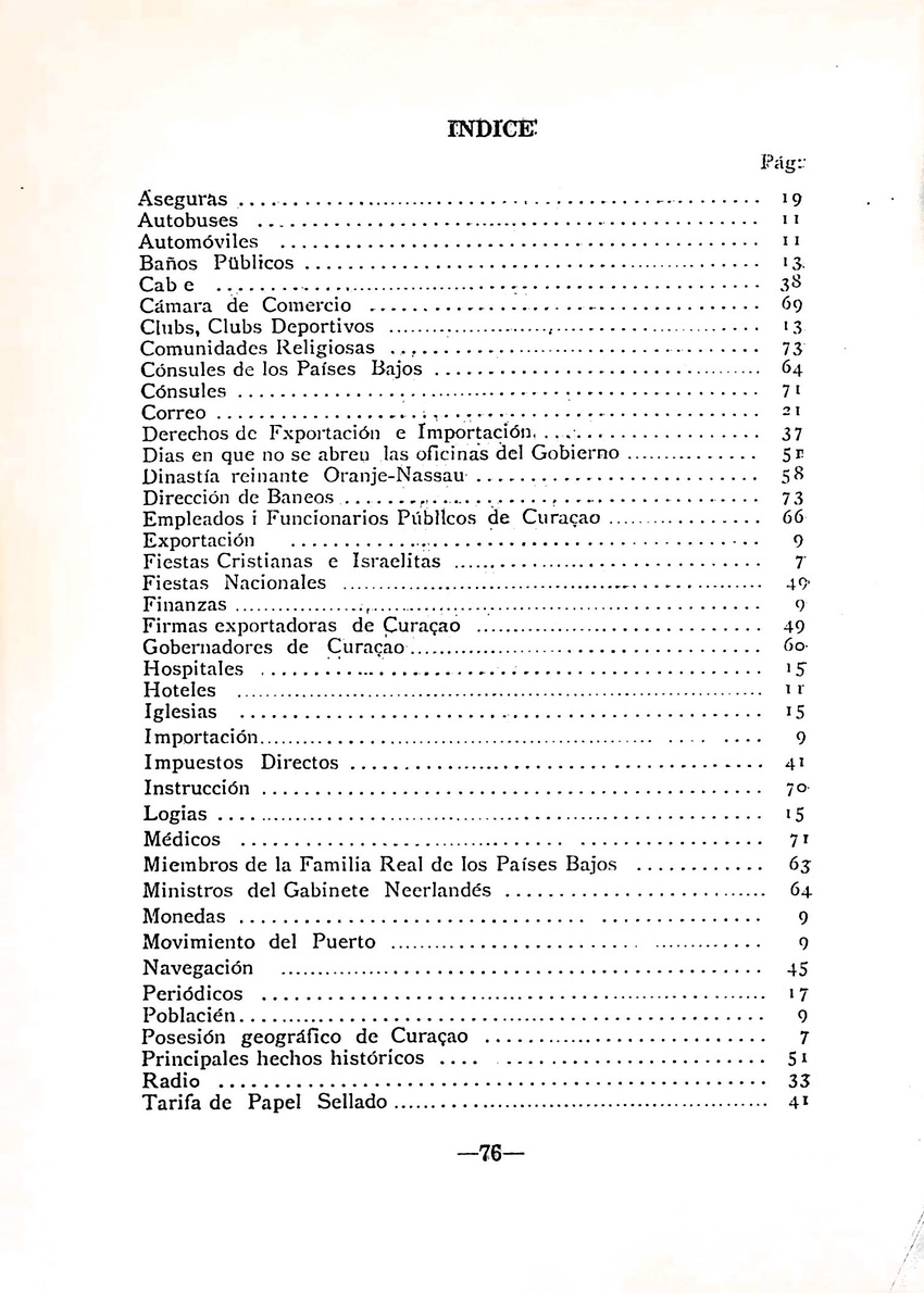 Almanaque de Curacao - 1941 - New Page