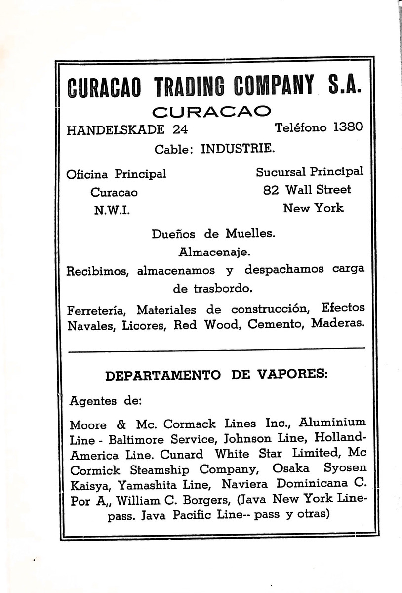 Almanaque de Curacao - 1942 - New Page
