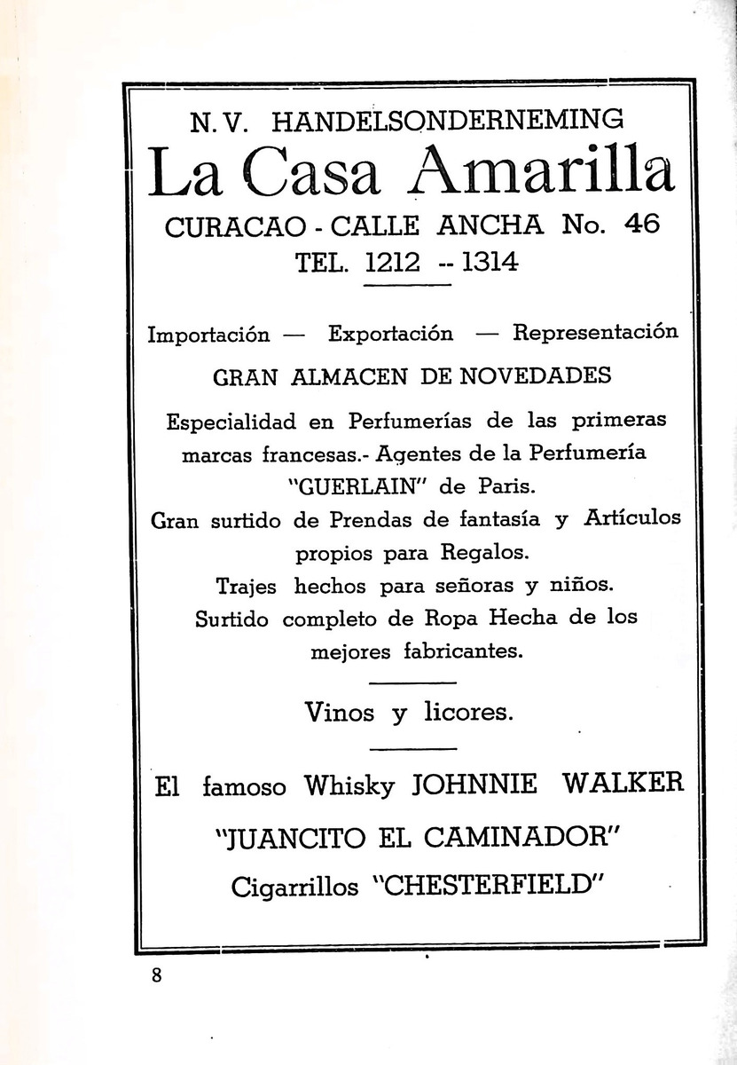 Almanaque de Curacao - 1942 - New Page