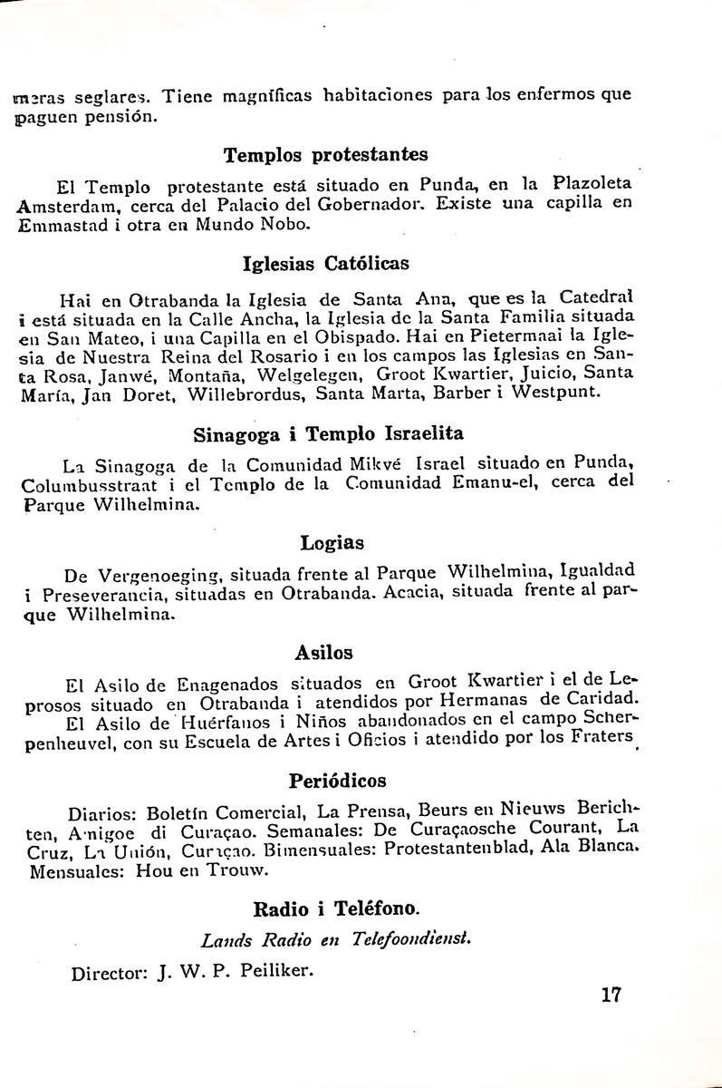 Almanaque de Curacao - 1942 - New Page