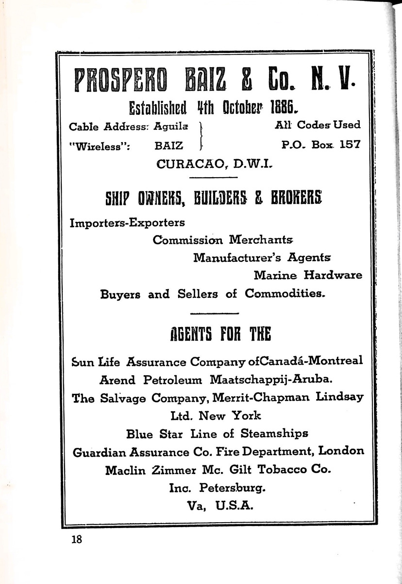 Almanaque de Curacao - 1942 - New Page