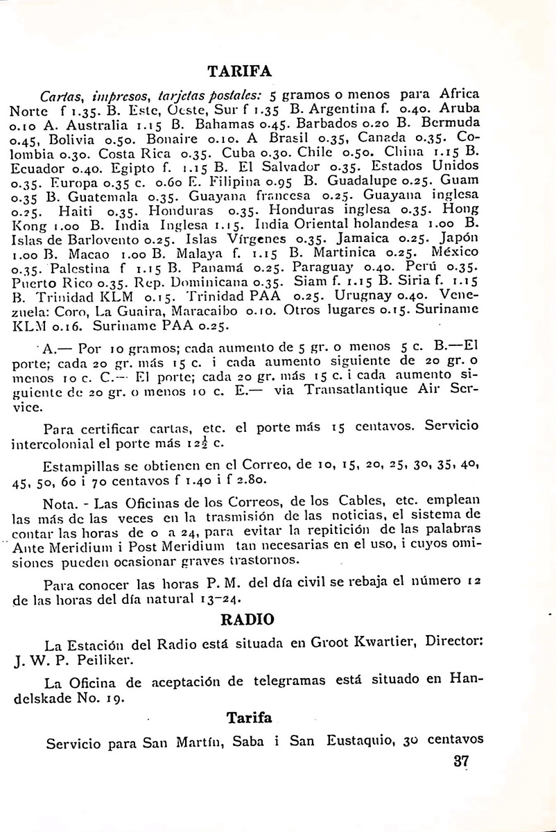Almanaque de Curacao - 1942 - New Page