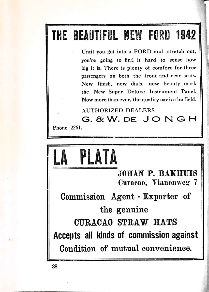 Almanaque de Curacao - 1942 - New Page