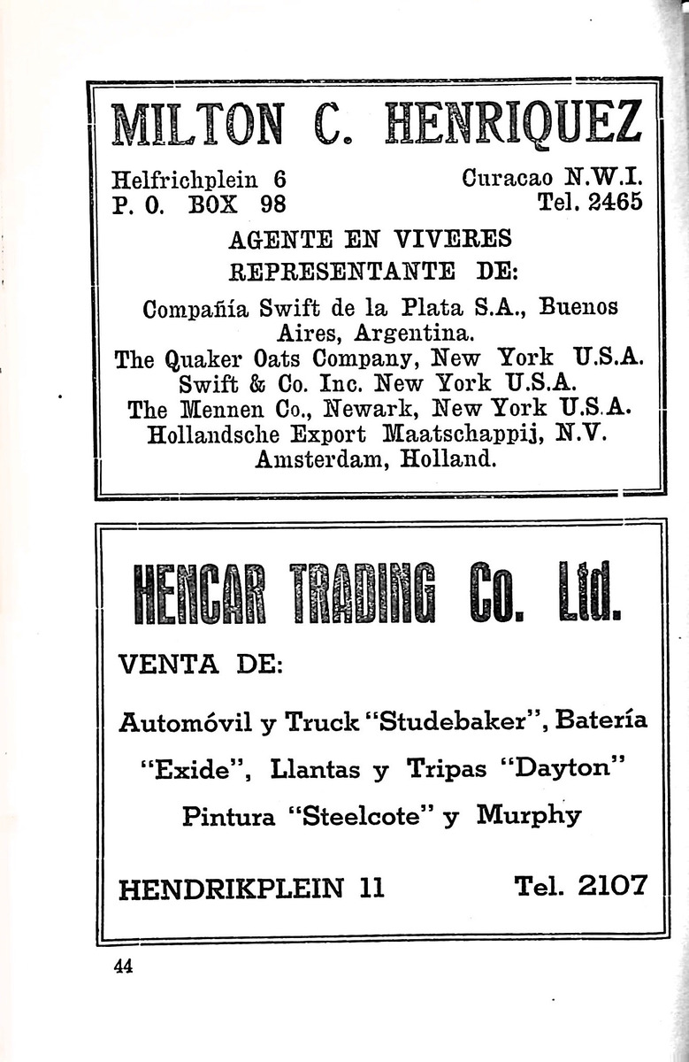 Almanaque de Curacao - 1942 - New Page