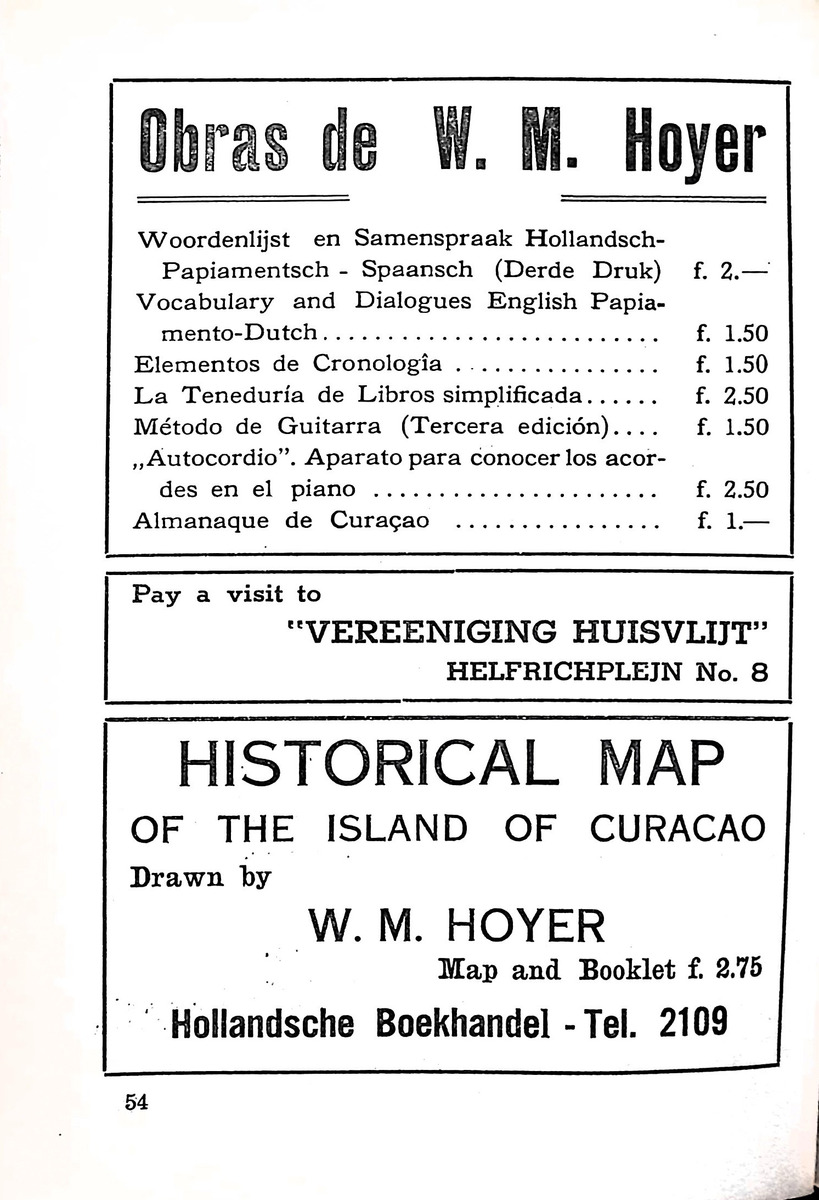 Almanaque de Curacao - 1942 - New Page