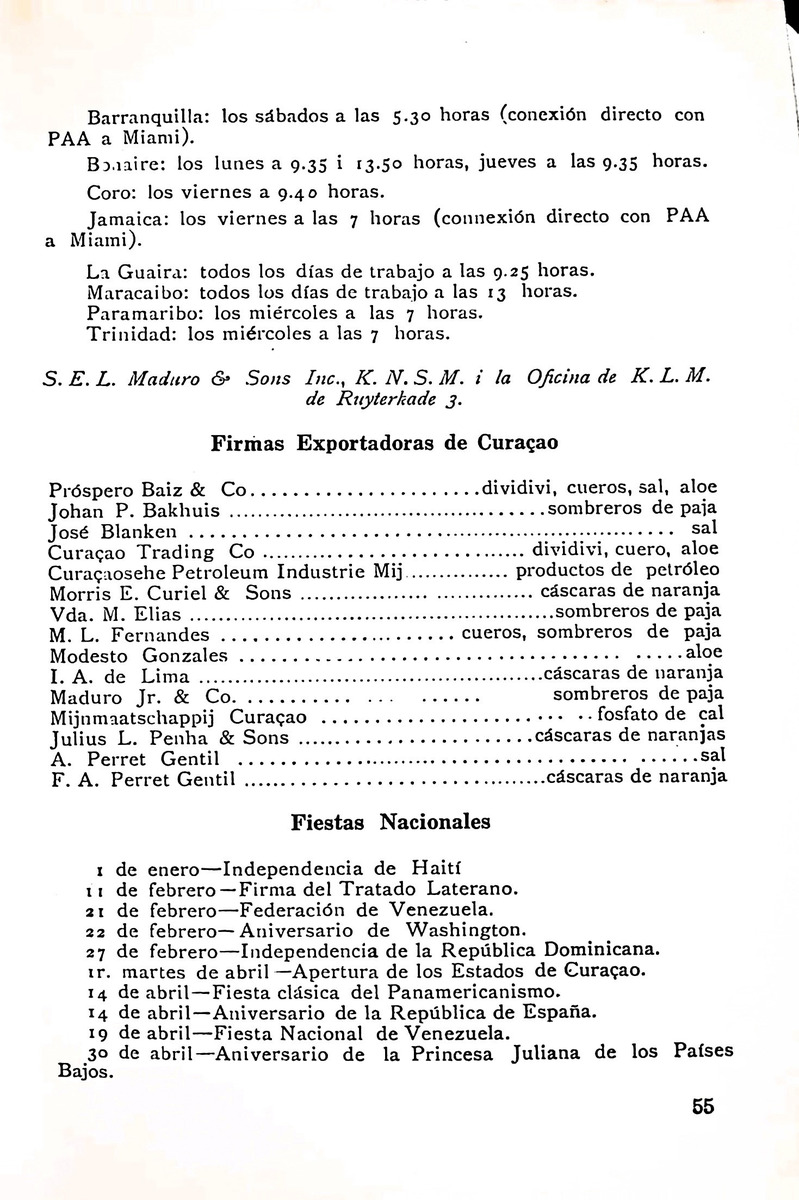 Almanaque de Curacao - 1942 - New Page