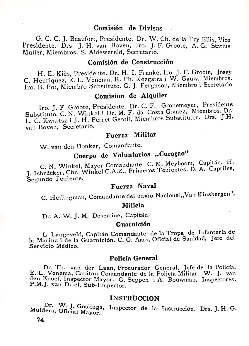 Almanaque de Curacao - 1942 - New Page