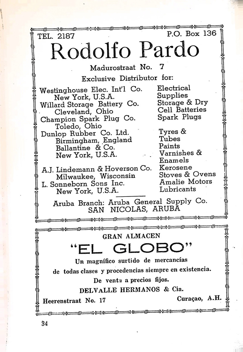 Almanaque de Curacao - 1943 - New Page