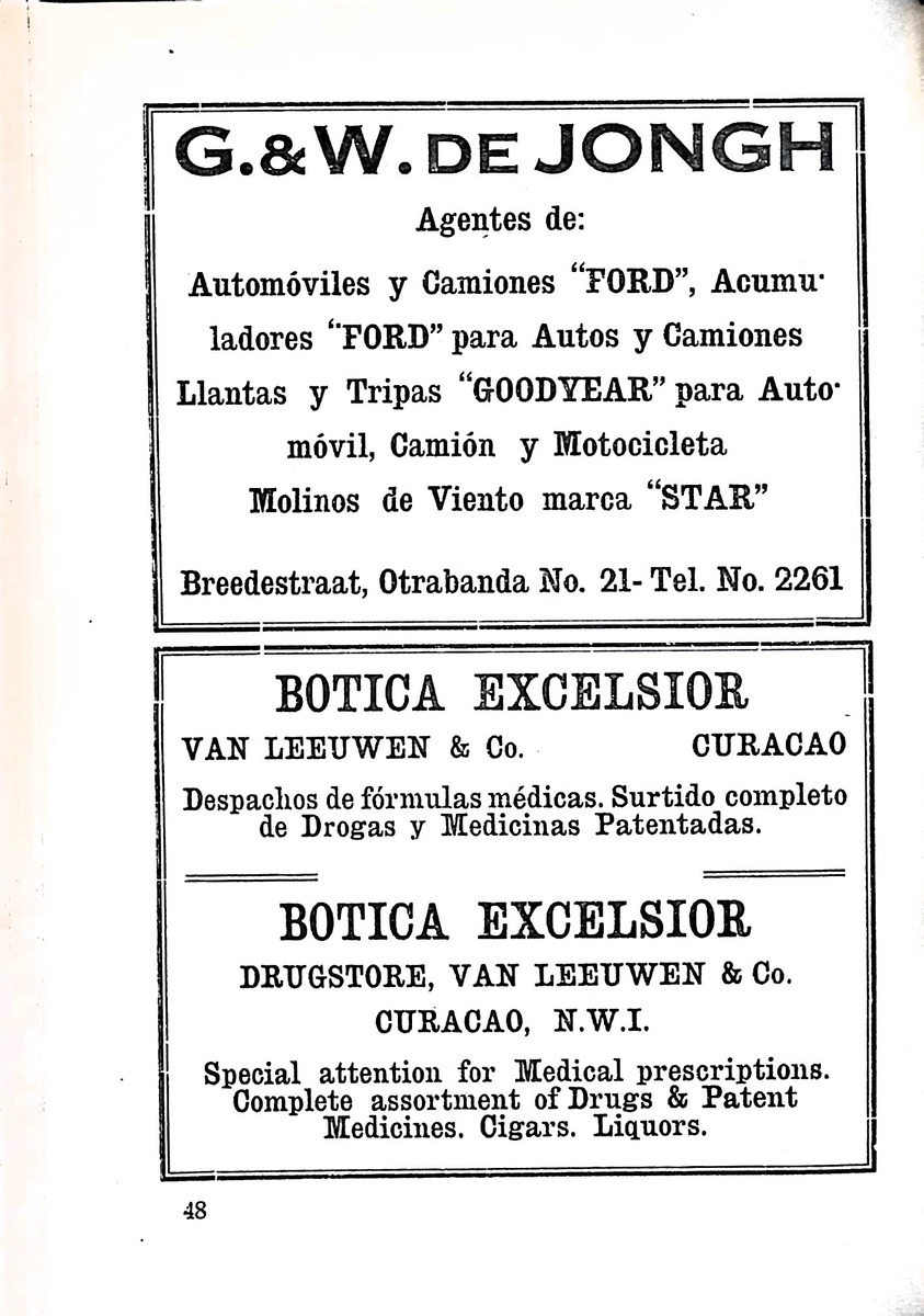 Almanaque de Curacao - 1943 - New Page