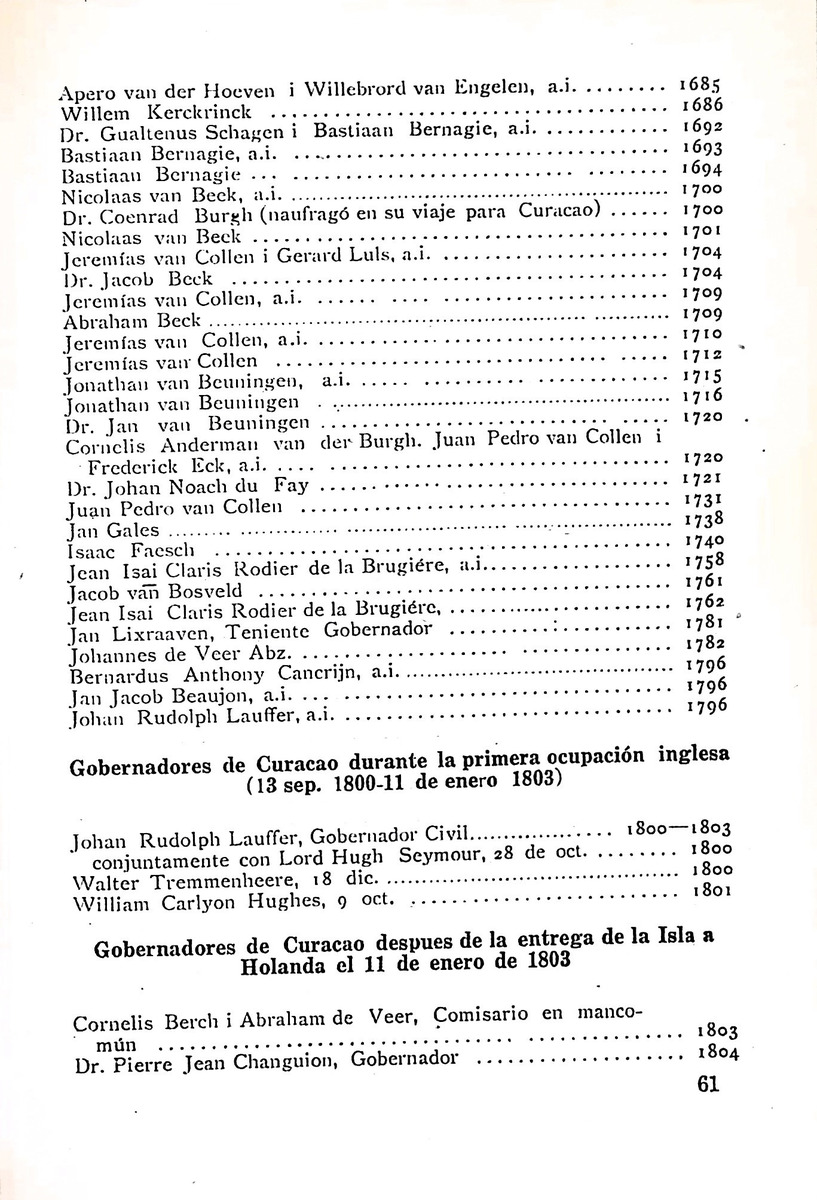 Almanaque de Curacao - 1943 - New Page