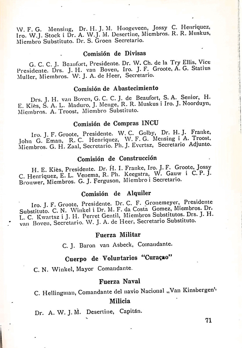 Almanaque de Curacao - 1943 - New Page