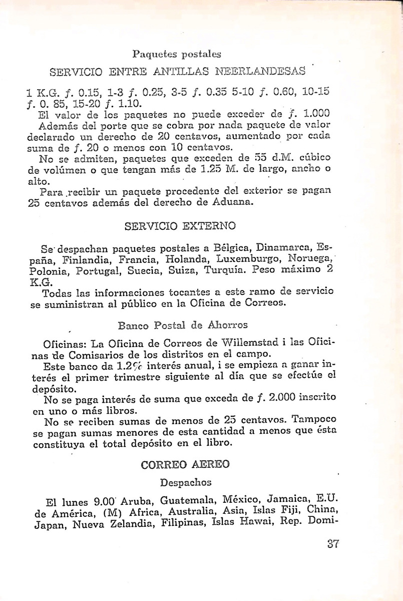Almanaque de Curacao - 1954 - New Page