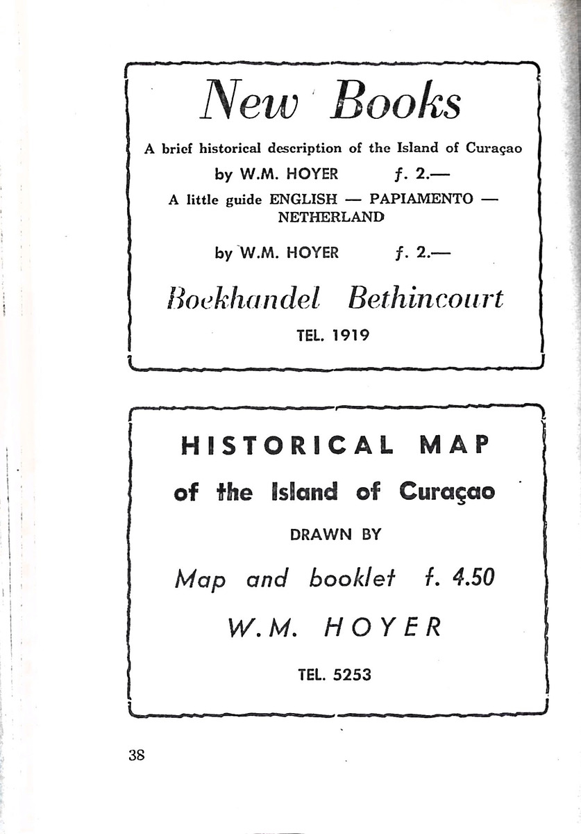 Almanaque de Curacao - 1954 - New Page