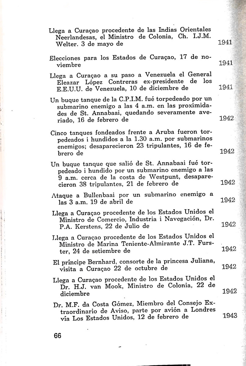 Almanaque de Curacao - 1954 - New Page