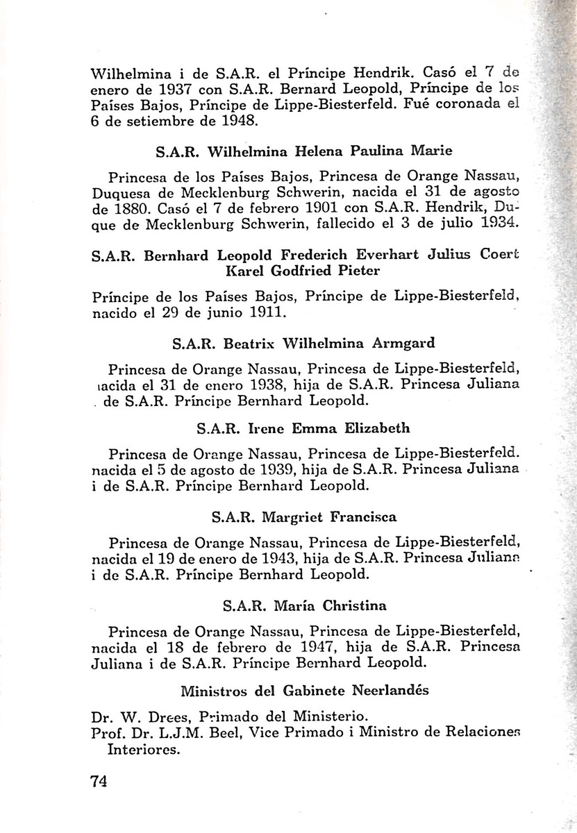Almanaque de Curacao - 1954 - New Page