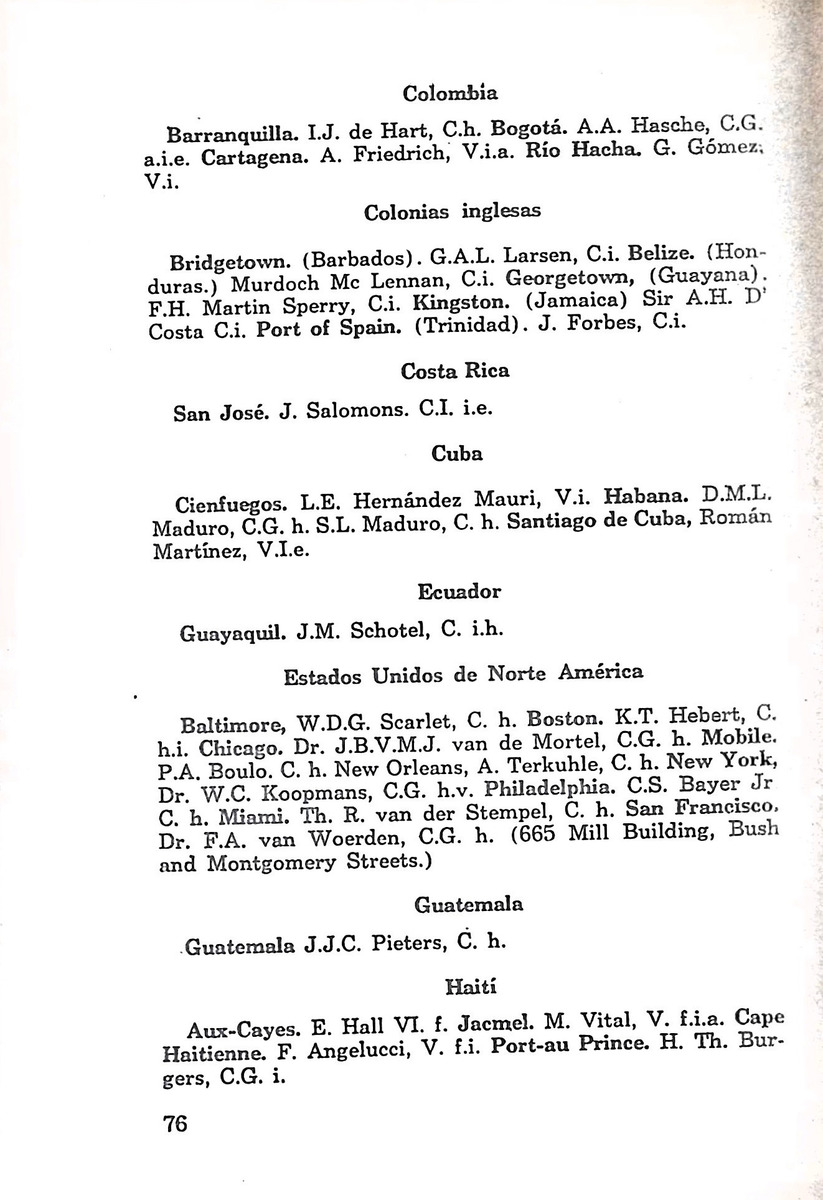 Almanaque de Curacao - 1954 - New Page