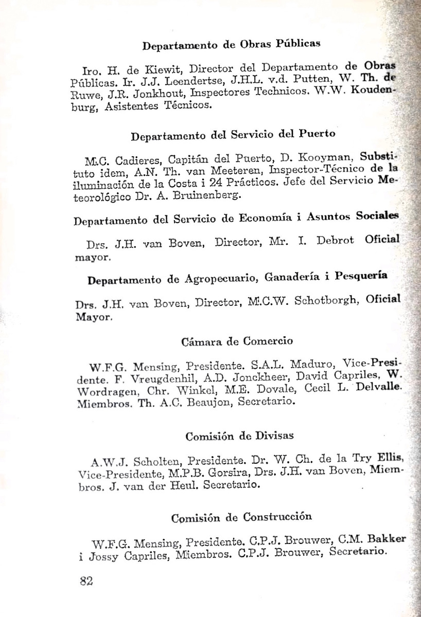 Almanaque de Curacao - 1954 - New Page