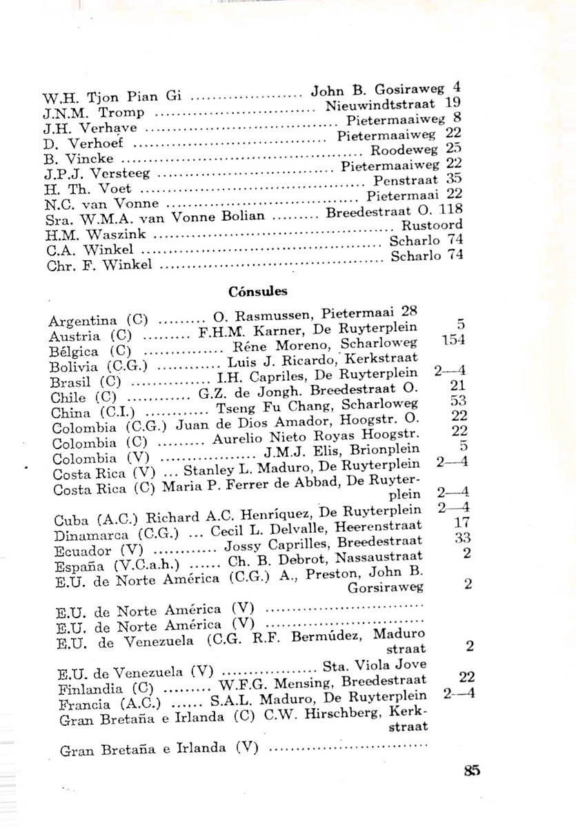 Almanaque de Curacao - 1954 - New Page