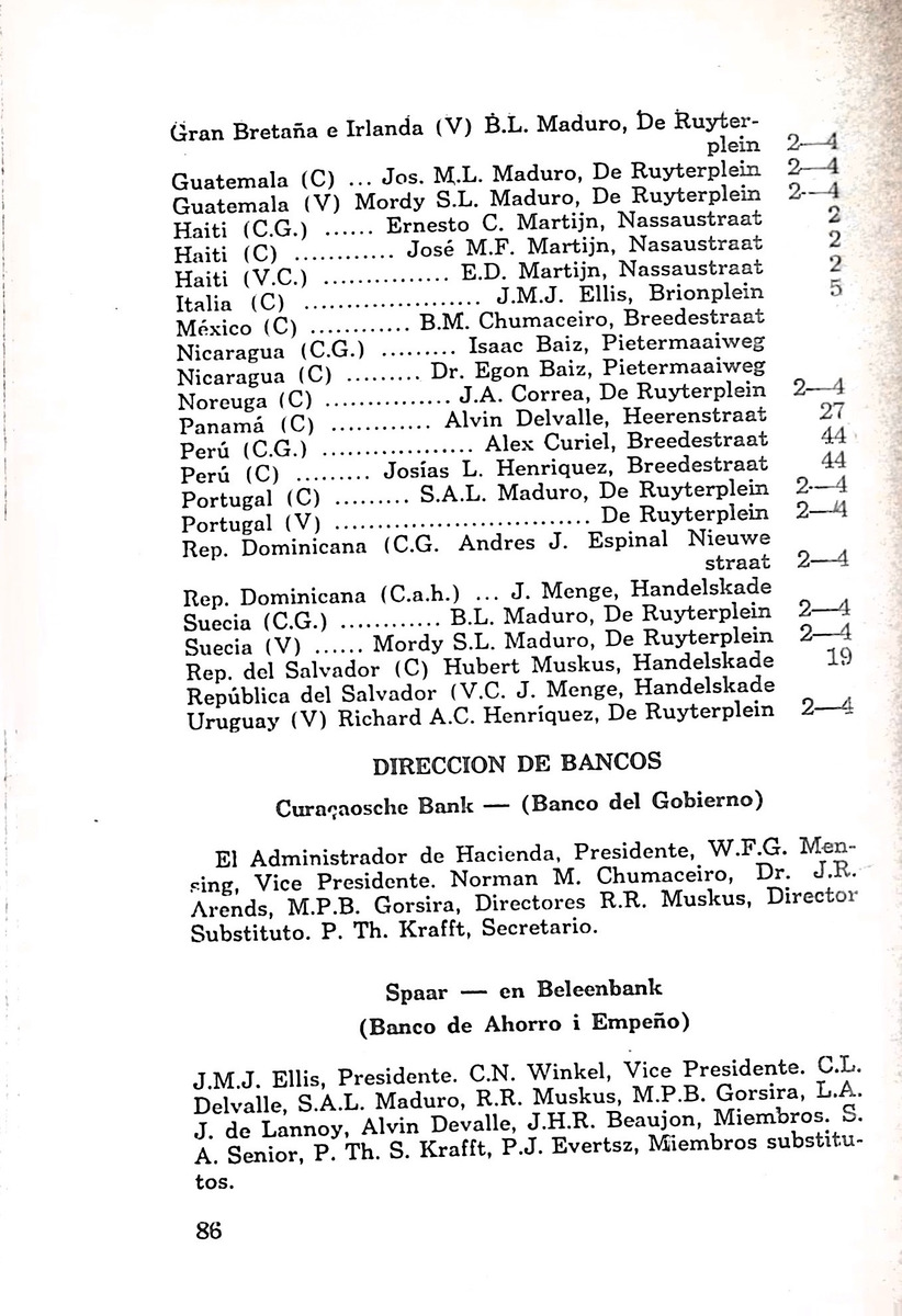 Almanaque de Curacao - 1954 - New Page
