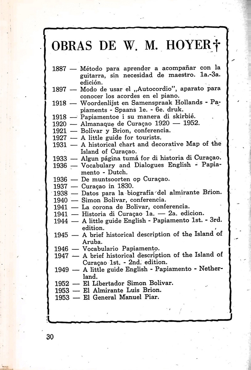 Almanaque de Curacao - 1955 - New Page