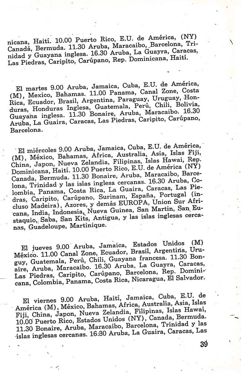 Almanaque de Curacao - 1955 - New Page